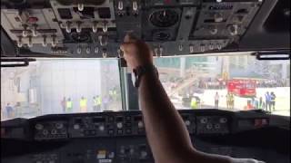 Kannur International Airport Cockpit view