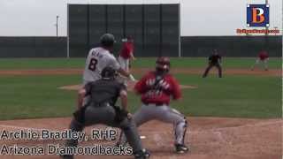 ARCHIE BRADLEY PROSPECT VIDEO, RHP, ARIZONA DIAMONDBACKS