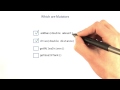 Which Are Mutators? - Intro to Java Programming