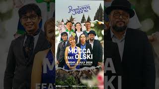 Saksikan penampilan MOCCA ft. OLSKI di iKonser Channel, disiarkan langsung dari Prambanan Jazz 2024