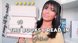 ALL THE BOOKS I READ THIS MONTH 2022 (june book wrap up) ~books to read this summer~