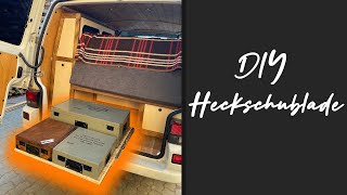 How to: DIY HECKSCHUBLADE| VW T4 | MazyHD