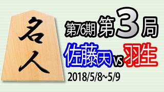 【将棋解説】11分で見る！第76期名人戦第３局 佐藤(天)対羽生