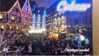 Colmar Christmas Market 2024 🎄Walking Tour 4K🎄