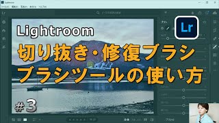 #3 切り抜き・修復ブラシ・ブラシツールの使い方【Lightroomの使い方】