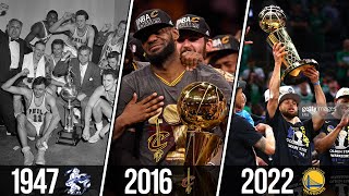 🏀 ALL NBA Champions 1947 - 2022 | Every NBA Finals Winners 2022 🏀
