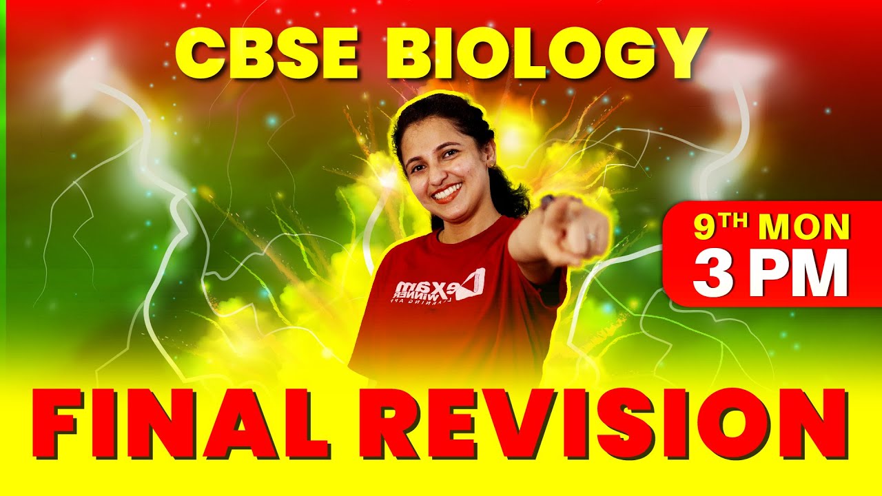 Class 10 CBSE | Science | Term 2| Biology | Final Revision | Exam ...