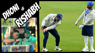 Dhoni meets Rishabh pant | IPL 2020