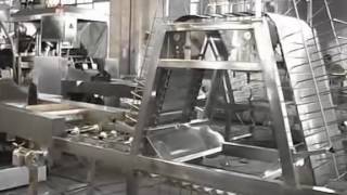 wafer biscuit production line 河北赛恒公司  威化饼干生产线设备 实景视频