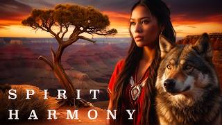 Harmony of the Spirits - Native American Flute Music Meditation for Healing