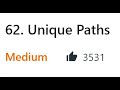 LeetCode 62 - Unique Paths
