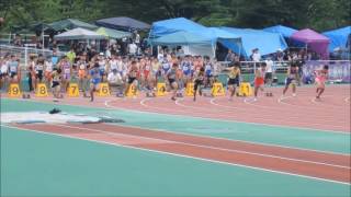 2017福岡県中学選手権〈中3男100m予選2組〉