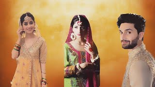 Jameel & Chhammi | Ahad Raza Mir & Sajal Aly | On The Set Of Upcoming Drama Aangan | ebuddy4you