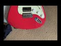 squier stratocaster korean s10 samick factory with some interesting upgrades like and subscribe