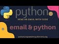 Python to send an email with gmail