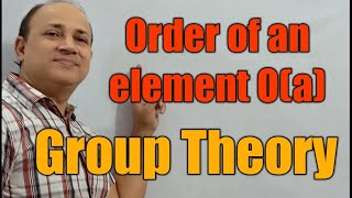 order of an element in group theory//L30//algebra BSc third semester//upsc maths optional/IIT jam//