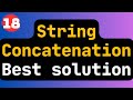 18 - 🔥 String vs StringBuilder vs StringBuffer in Java – Which Is Fastest?