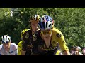 big alpine day with hair raising descent to finish tour de france 2023 highlights stage 14