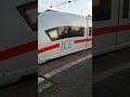 einfahrt ice 9550 nach paris est in saarbrücken hbf