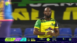 Raymon Reifer 3 wickets vs Barbados Royals| 6th Match - Jamaica Tallawahs vs Barbados Royals