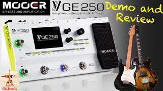 Mooer GE 250: Demo & Review (extensive sound demo: Fender, Marshall, MesaBoogie. Detailed desc.)