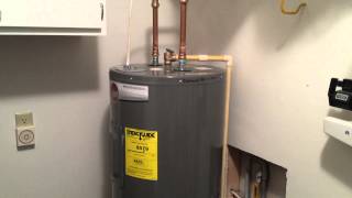 Rheem Hot Water Tank Installation