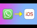 Whatsapp Chats von Android zu iOS übertragen OFFIZIELL & KOSTENLOS 2025 (Tutorial)