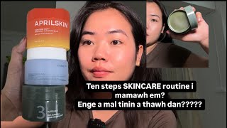 SKINCARE step tin te a chiangzawka sawifiahna