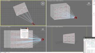 Maxscript - Camera split for stitching tests