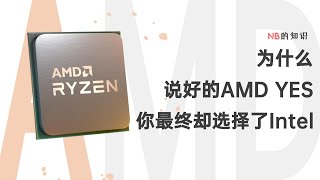 为什么说好的AMD YES，你最终确却选择了Intel？