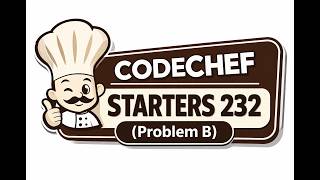 Equal Difference Practice Coding Problem - CodeChef (Starters 232) - Problem B