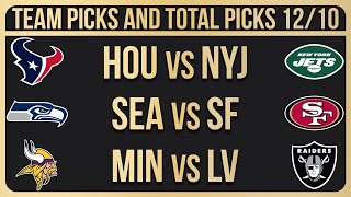 FREE NFL Picks Today 12/10/23 NFL Week 14 Picks and Predictions