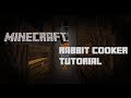 Minecraft Tutorial - Automatic Rabbit Cooker :: Automatic Rabbit Farm :: 1.8