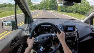 2021 Ford Transit Connect Cargo Van SWB - POV Test Drive (Binaural Audio)