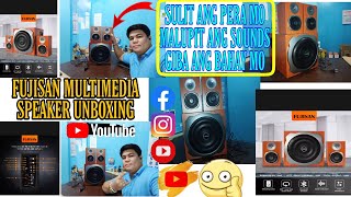 Fujisan Multimedia Speaker Unboxing l Sulit Pera mo