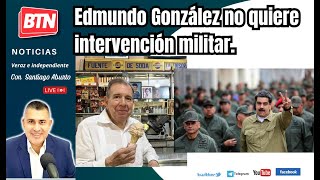 En vivo: Edmundo González no quiere intervención militar. 17 Enero 2025