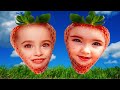 We Turned Our kids Into Strawberries!