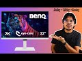 32 Inch 2K Monitor For Coders & Editors | BenQ GW3290QT