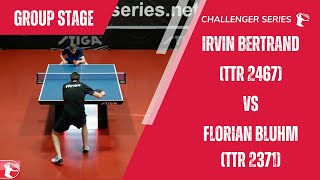 Irvin Bertrand (TTR 2467) vs Florian Bluhm (TTR 2371) Week 5 | Can he beat the 1. Bundesliga Player?