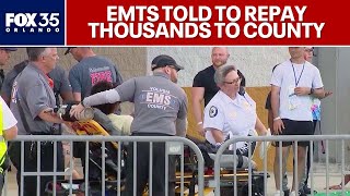 Volusia County EMTs told to repay thousands after payroll error
