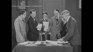 Chaplin, Fairbanks, Pickford \u0026 Griffith Signing United Artists Contract - 1919