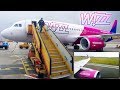 TRIP REPORT | WizzAir | LONDON - BRATISLAVA | Airbus A320CEO Sharklets