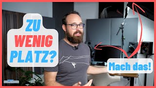 VIEL ZU ENG im Homestudio und ➡️ PROBLEM GELÖST für unter 80€