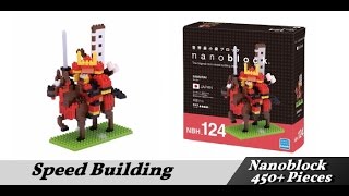 Nanoblock - Speed Build - Samurai - 450 Pieces - Extrem Speed