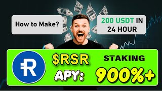 Why Staking Crypto RSR Can Earn You $500/Day! Unbelievable Passive Income with Reserve Token