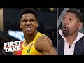 Giannis is better than James Harden, but isn't the MVP - Jalen Rose | First Take