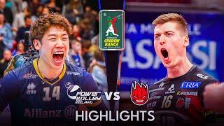 MILANO vs PERUGIA | Highlights | Superlega Semifinals | Round 2