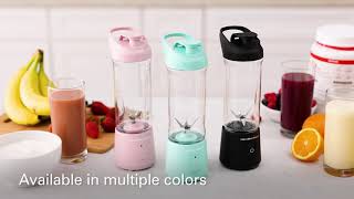 Blenders | Hamilton Beach® | Blend Now™ Portable Cordless Blender (51180, 51181, 51182)