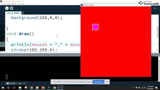 Processing Tutorial #5: mouseX and mouseY