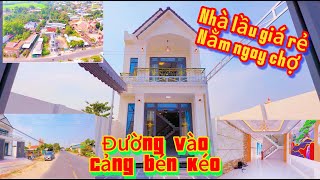 Nhà Lầu nằm ngay cảng bến kéo ngay cạnh chợ Long Yên giá thì quá rẻ cho bà con ăn tết